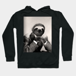 Gentleman Sloth #3 - Print / Home Decor / Wall Art / Poster / Gift / Birthday / Sloth Lover Gift / Animal print Canvas Print Hoodie